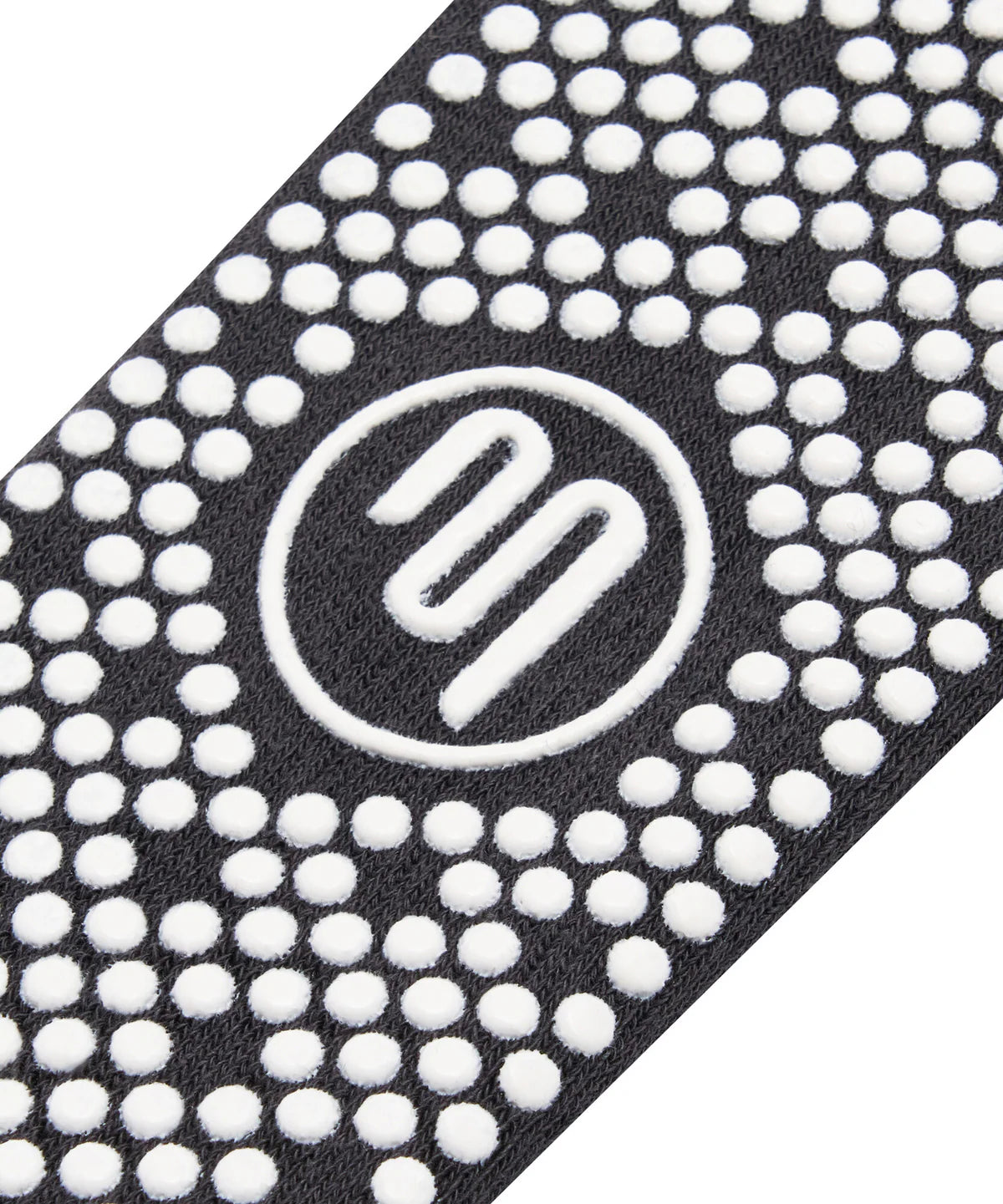 Crew Non Slip Grip Socks - Pilates Club Ink