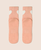 Crew Non Slip Grip Socks - Strawberry Heart