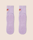 Crew Non Slip Grip Socks - Acai Bowl