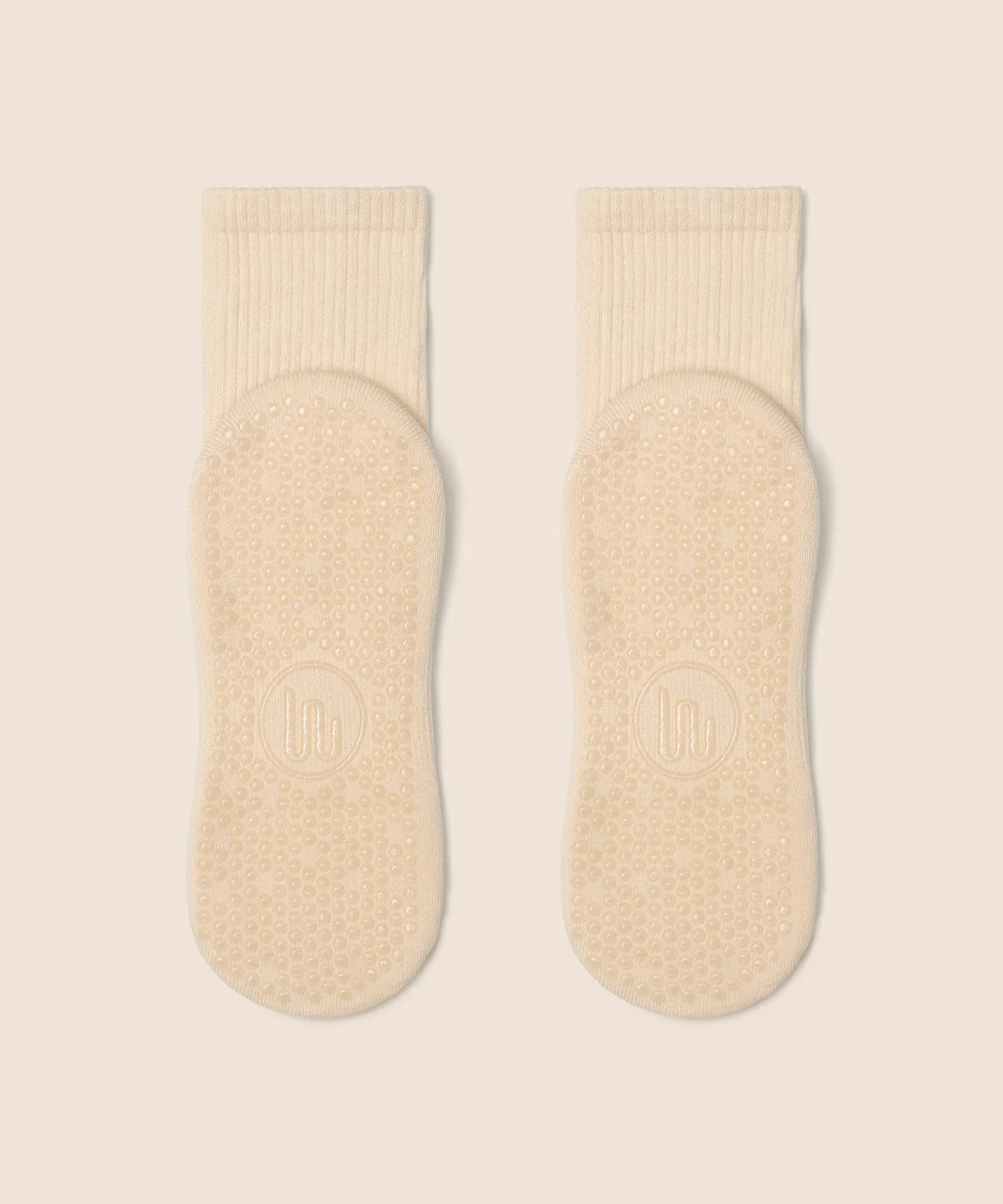 Crew Non Slip Grip Socks - Le Croissant