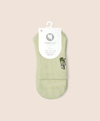 Crew Non Slip Grip Socks - Matcha Lover