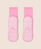 Crew Non Slip Grip Socks - Speckled Candy