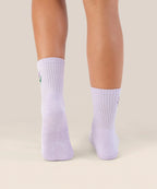 Crew Non Slip Grip Socks - Lavender Haze