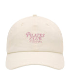 Embroidered Cap - Pilates Club Ivory