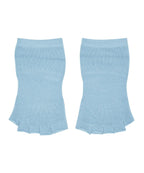 Toeless Non Slip Grip Socks - Sea Blue