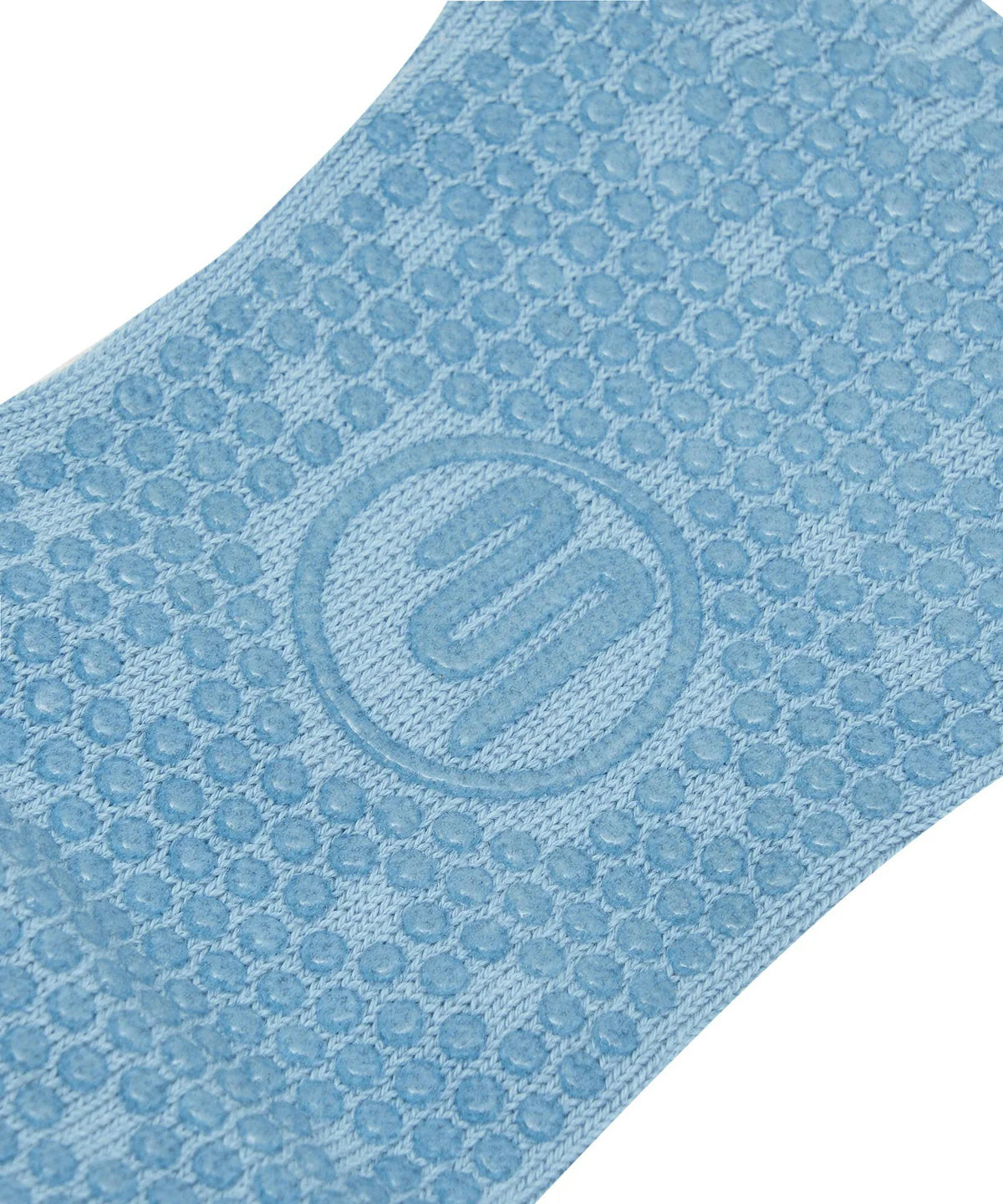 Toeless Non Slip Grip Socks - Sea Blue