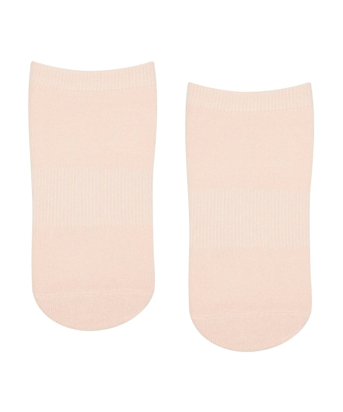 Low Rise Ankle Grip Socks - Soft Pink