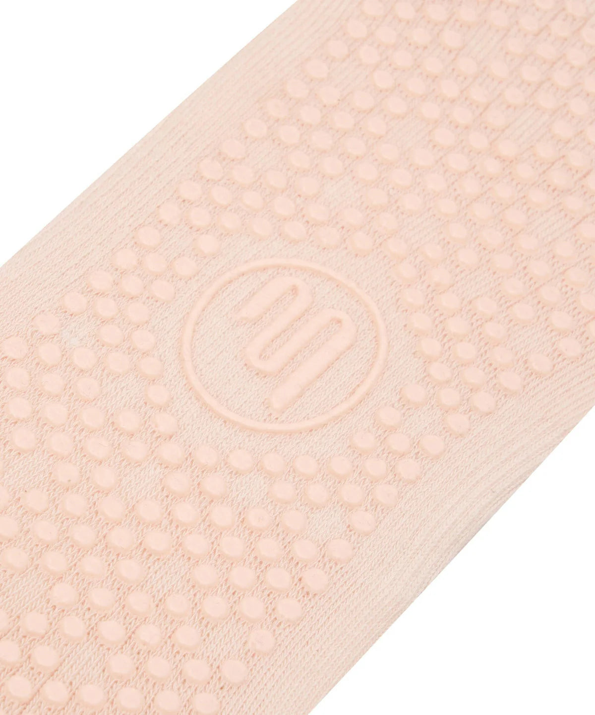 Low Rise Ankle Grip Socks - Soft Pink