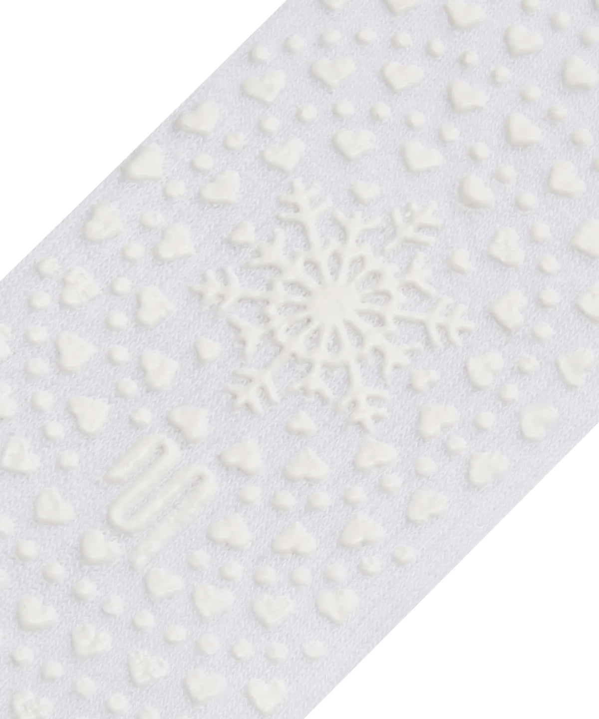 Crew Non Slip Grip Socks - Cosy Pup Ivory