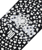 Low Rise Ankle Grip Socks - Alpine Heart Midnight