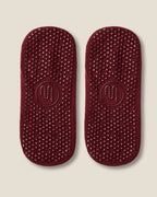 [MoveActive] Ballet Non Slip Grip Socks - Cabernet