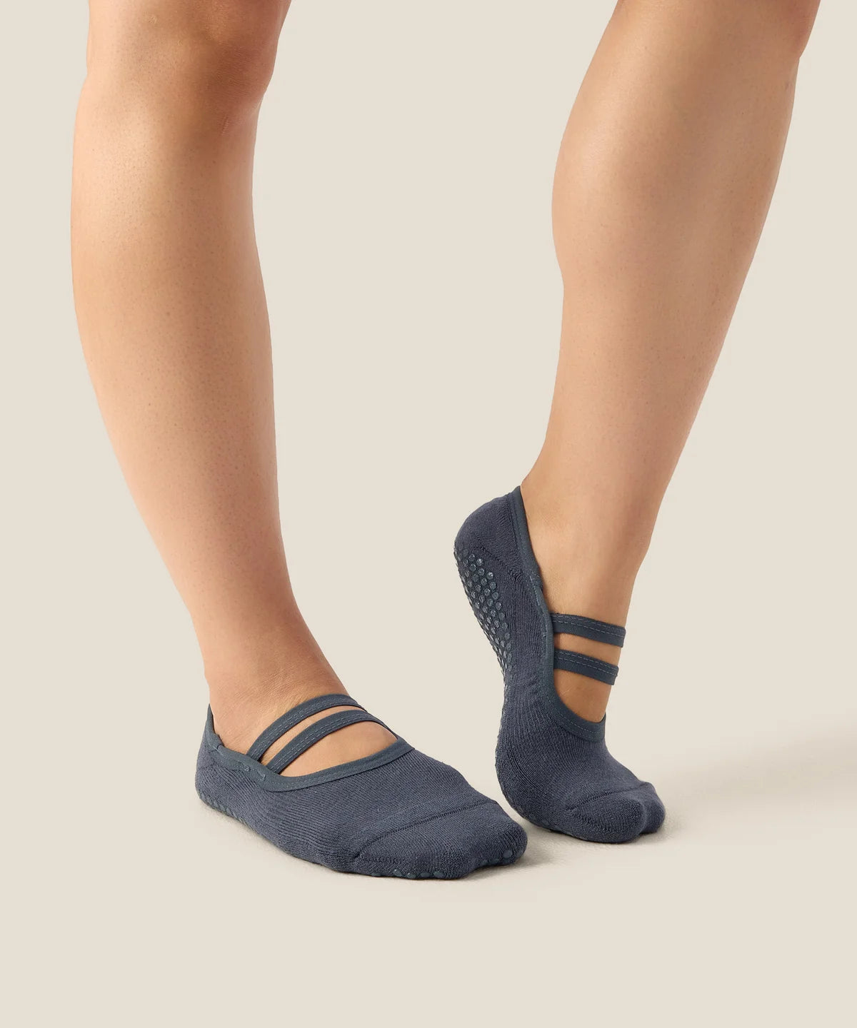 [MoveActive] Ballet Non Slip Grip Socks - French Navy