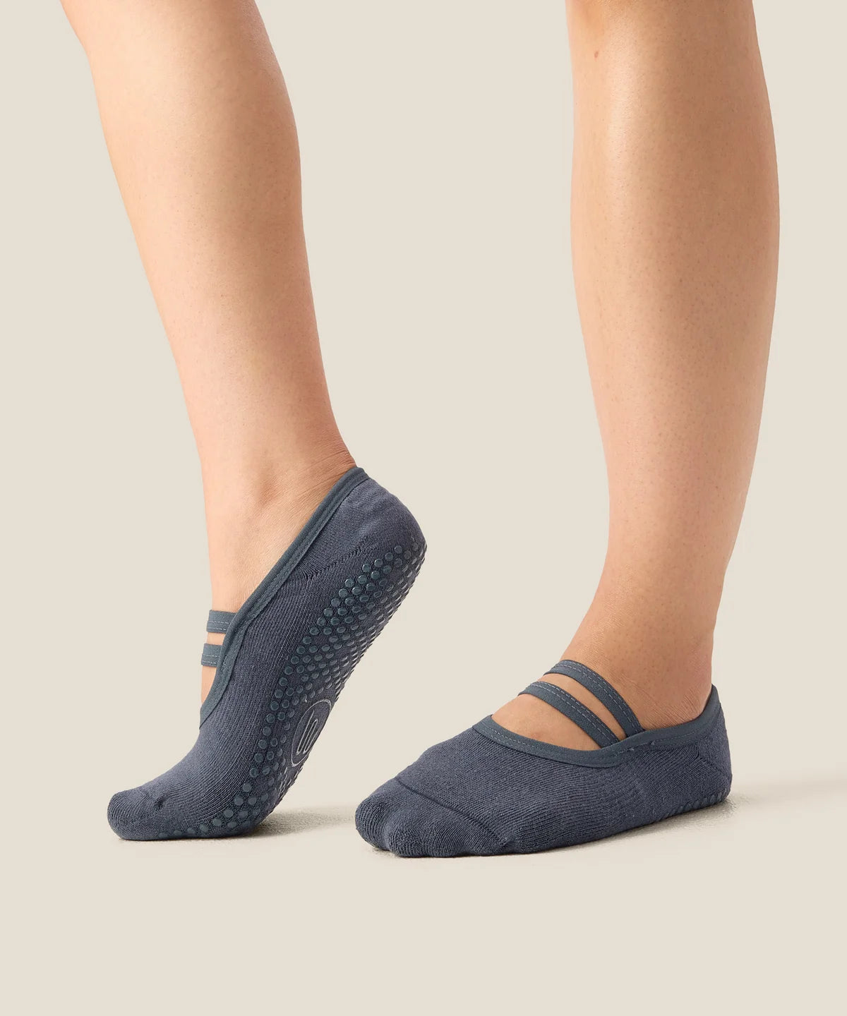 [MoveActive] Ballet Non Slip Grip Socks - French Navy