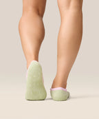 Ballet Non Slip Grip Socks - Sage Petal