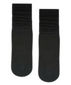Scrunch Non Slip Grip Socks - Charcoal