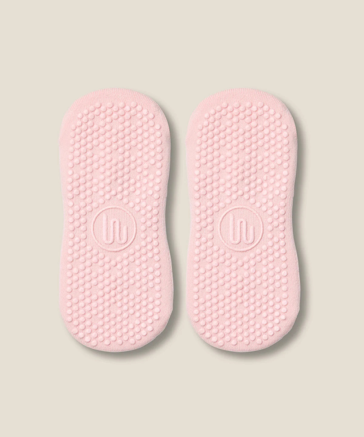 Low Rise Ankle Grip Socks - Sweet Pink