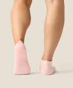 Low Rise Ankle Grip Socks - Sweet Pink