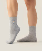 Crew Non Slip Grip Socks - French Fries