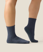Crew Non Slip Grip Socks - French Navy