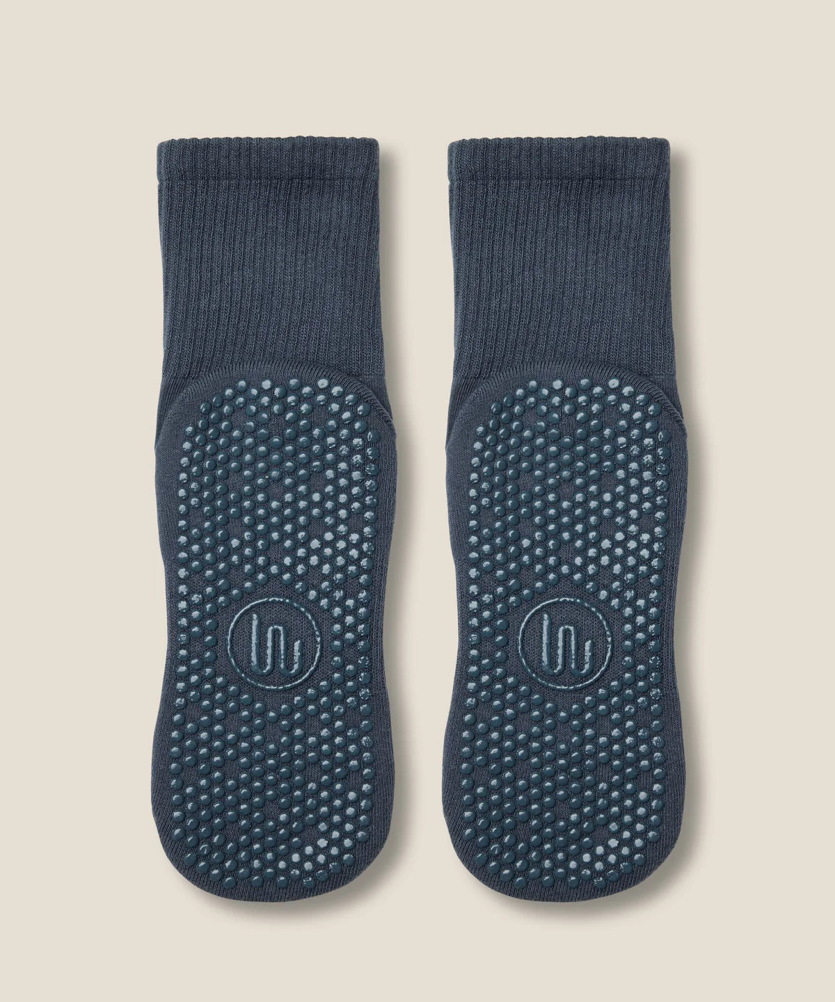 Crew Non Slip Grip Socks - French Navy