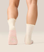 Crew Non Slip Grip Socks - Love Confetti