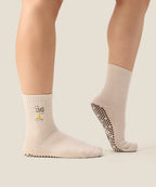 Crew Non Slip Grip Socks - Pasta Lover