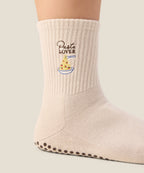 Crew Non Slip Grip Socks - Pasta Lover