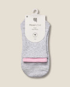 Crew Non Slip Grip Socks - Layer Grey