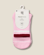 Crew Non Slip Grip Socks - Track Pink