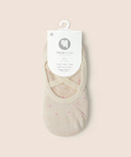 Ballet Non Slip Grip Socks - Fondant Spots