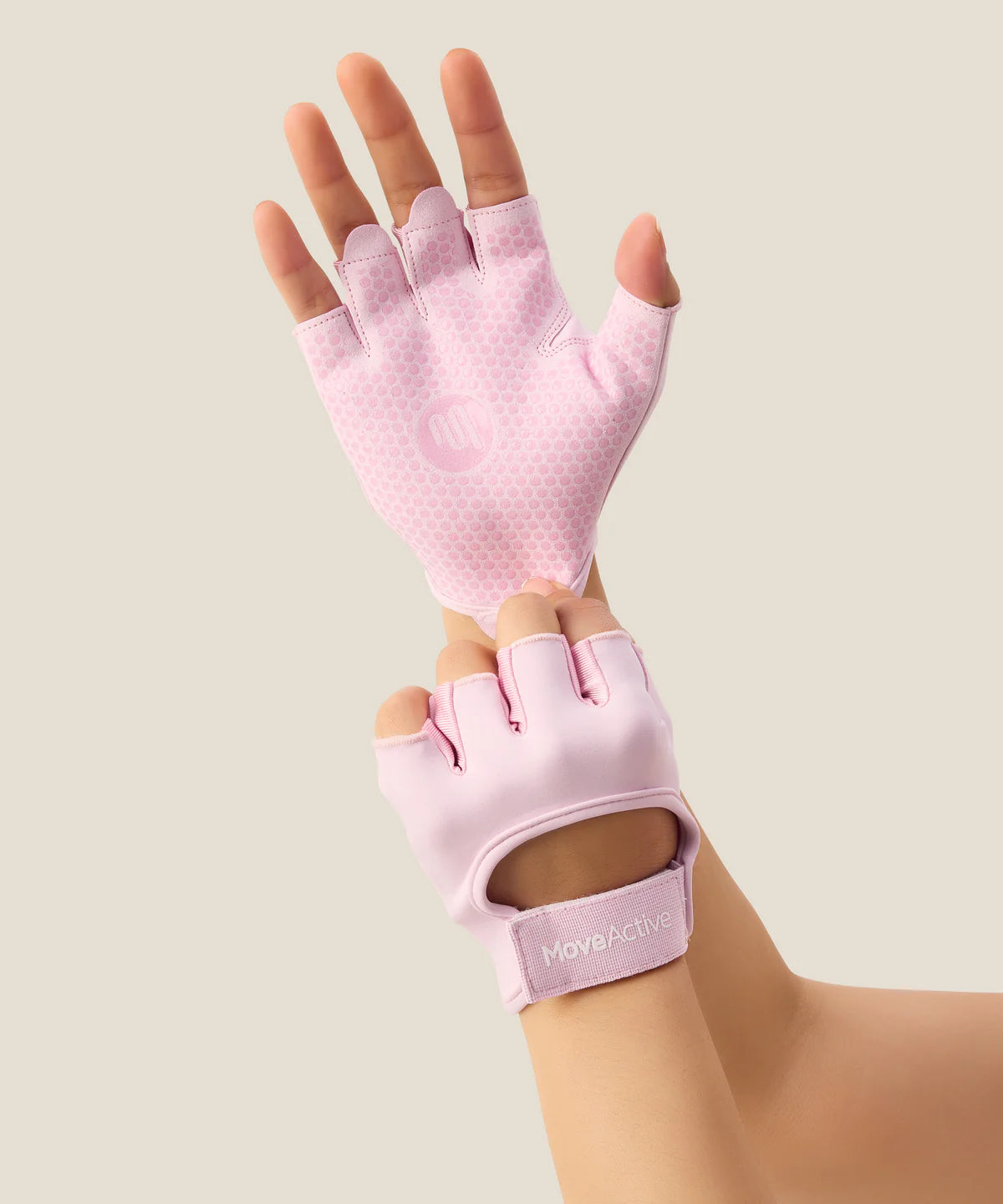 Grip Gloves - Cool Pink