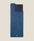 Mat Pilates Grip Towel - Navy Blue