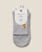 Crew Non Slip Grip Socks - Golden Retriever Grey Marle