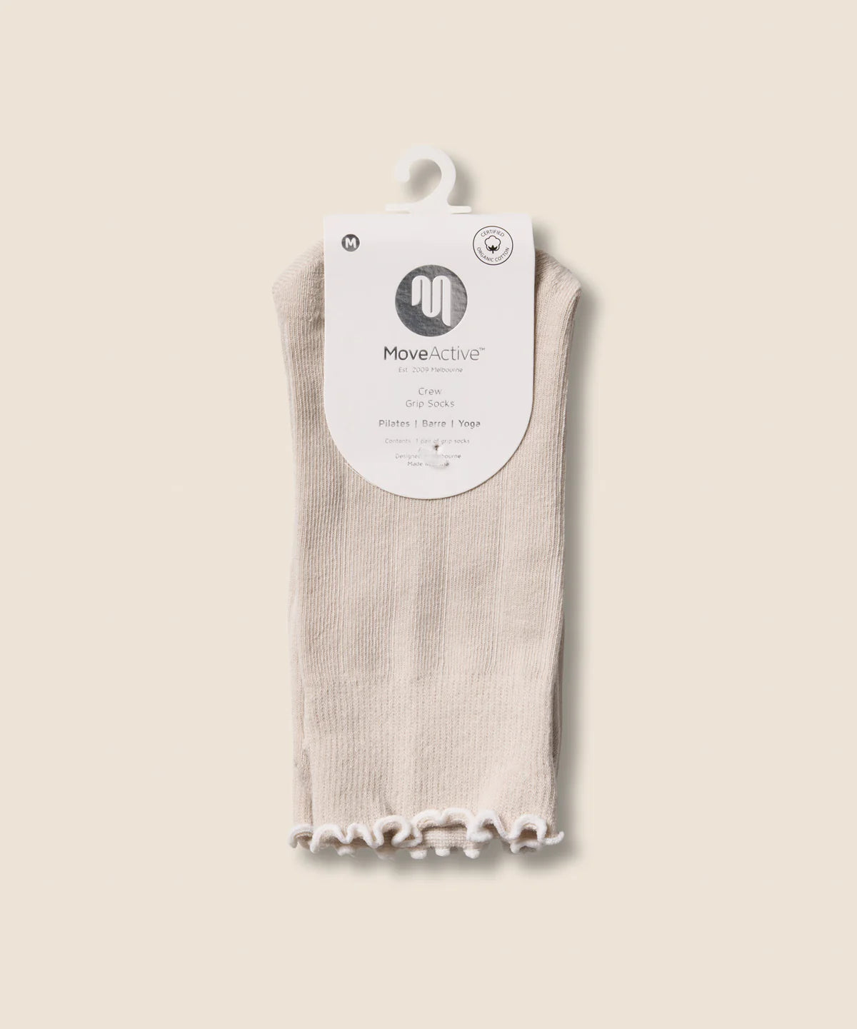 Crew Non Slip Grip Socks - Wicked Weenie Frill