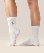 Crew Non Slip Grip Socks - Señorita Spike
