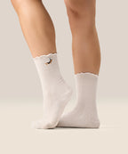 Crew Non Slip Grip Socks - Wicked Weenie Frill