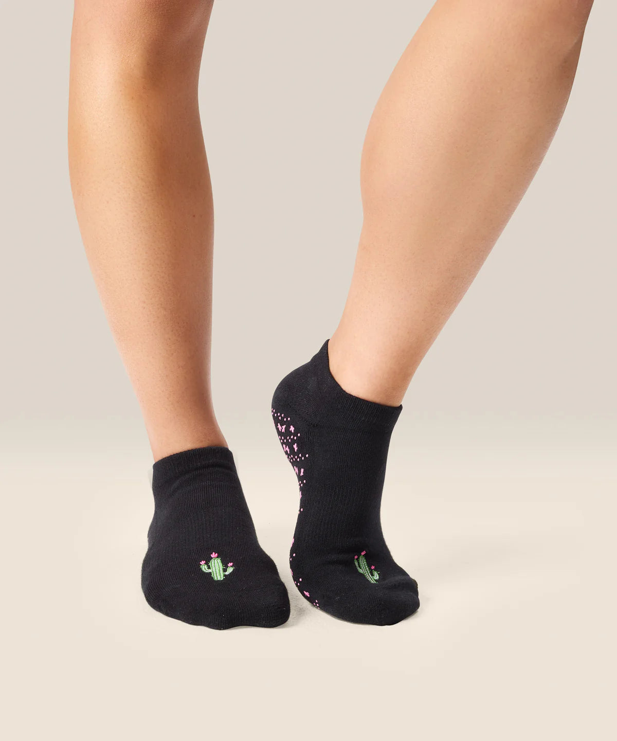 Low Rise Ankle Grip Socks - Señorita Spike