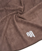 Mat Pilates Grip Towel - Espresso