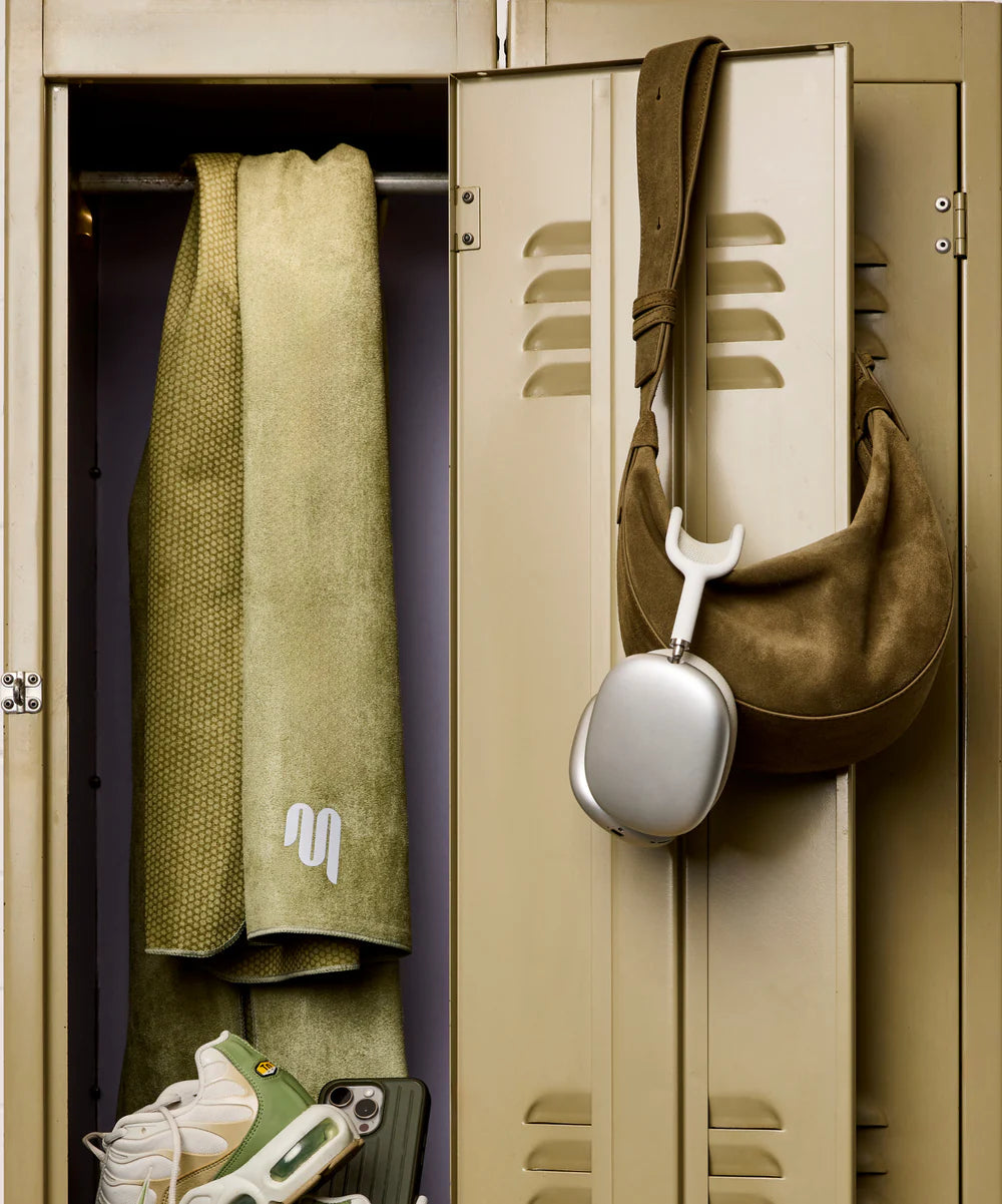 Mat Pilates Grip Towel - Sage